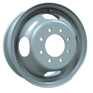 Envy Wheels – Dually Steel Wheel – Grey – 16″x6″ 127mm – All weather Wheels – NX45329